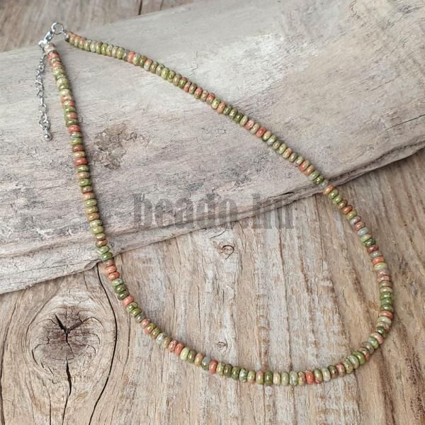 Choker nyaklnc rondell 4x2 mm unakit