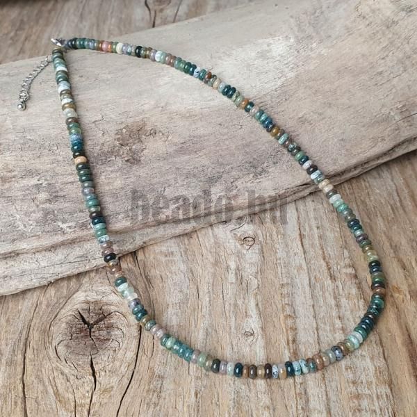 Choker nyaklnc rondell 4x2 mm indiai acht